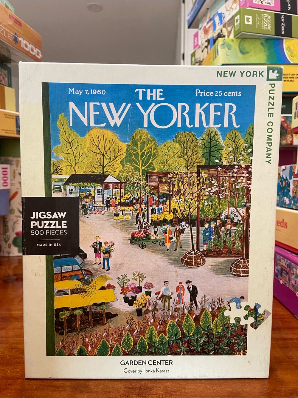 The New Yorker Garden Center - 500 Piece Puzzle